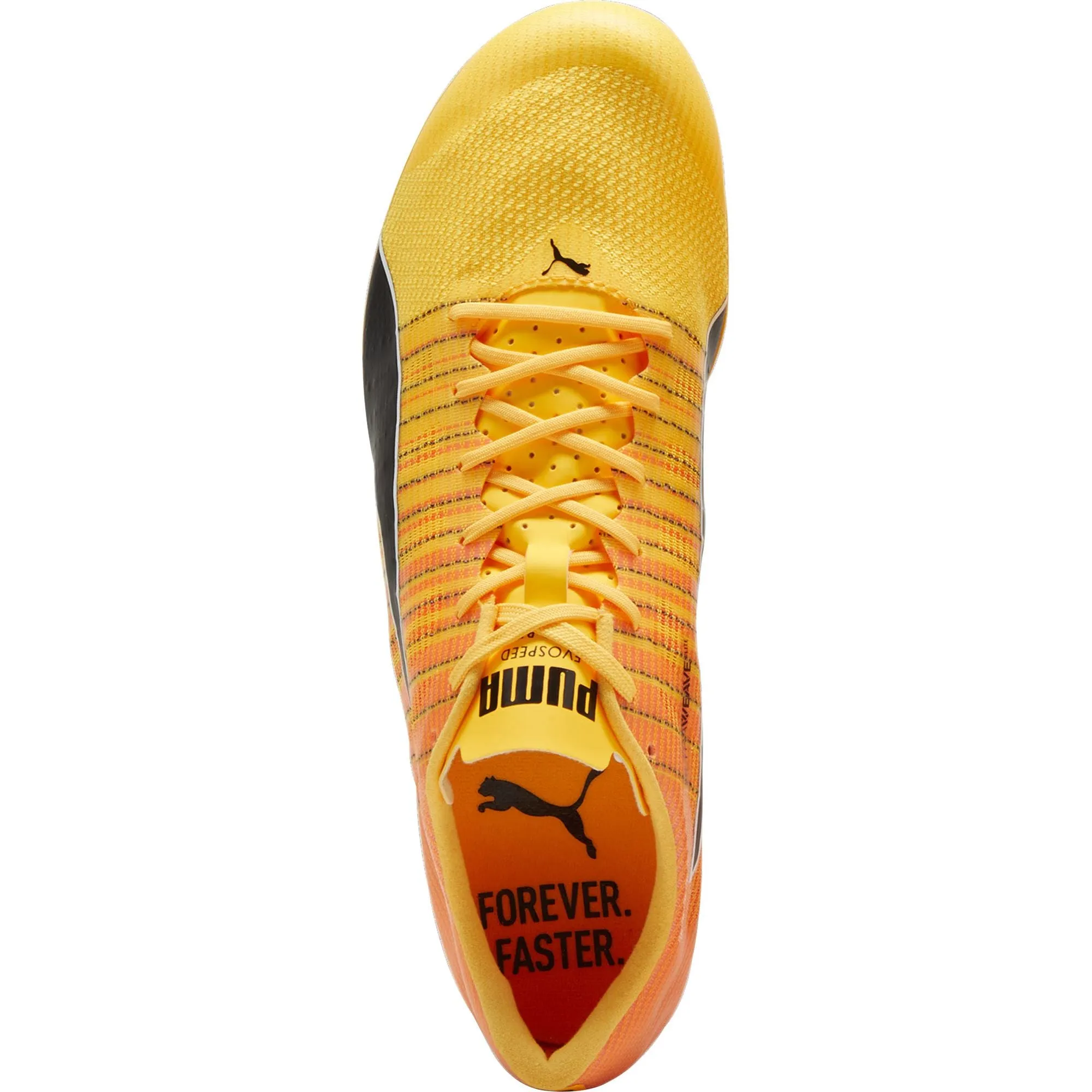 Puma evoSpeed Brush 6 Running Spikes - Orange