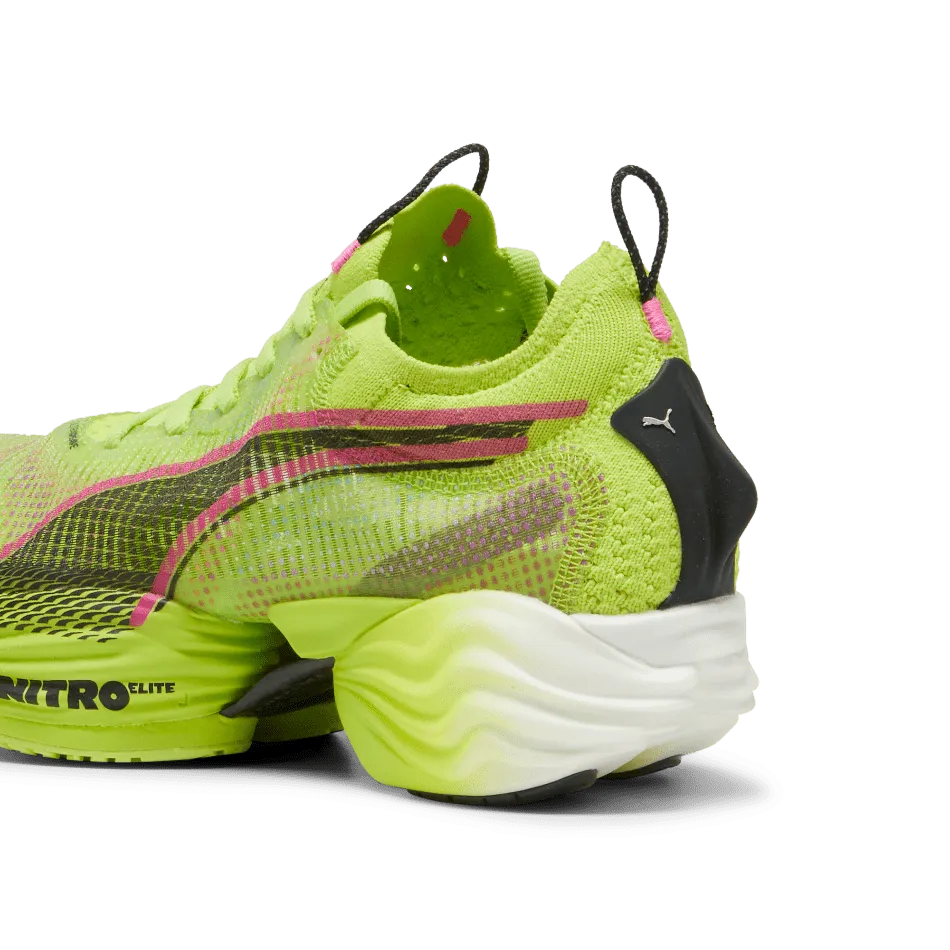 Puma FAST-R Nitro Elite 2 Psychedelic R Men's  Running Shoes SS24 Lime Pow-Puma Black-Poison Pink