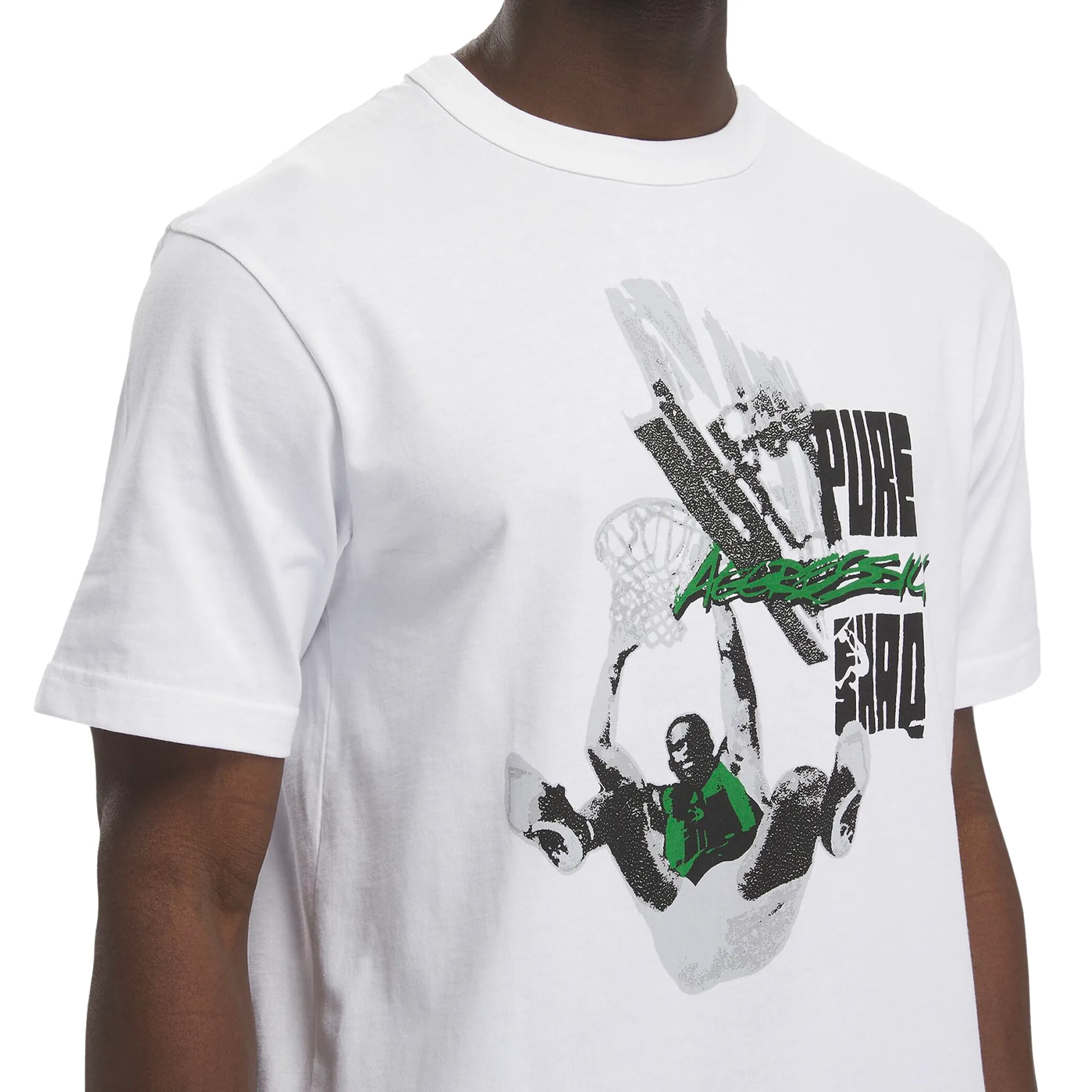 Reebok Basketball Shaq Graphic Tee White