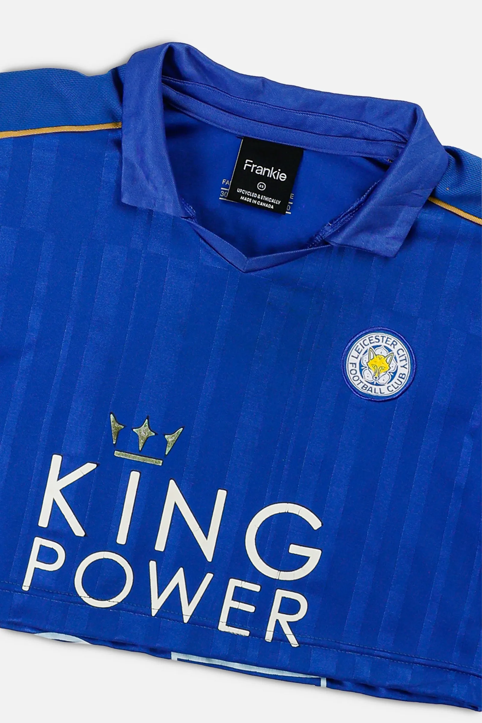 Rework Crop Leicester Soccer Jersey - XS