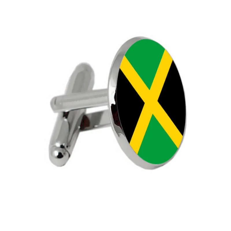 Soccer Team Hungary Greece Italy Jamaica Spain Swank Cufflinks