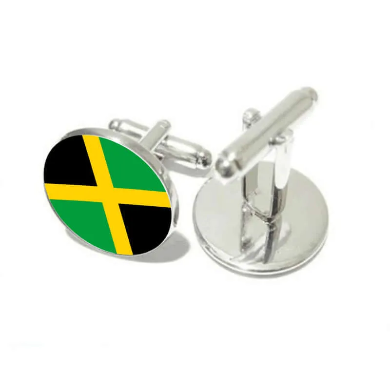 Soccer Team Hungary Greece Italy Jamaica Spain Swank Cufflinks