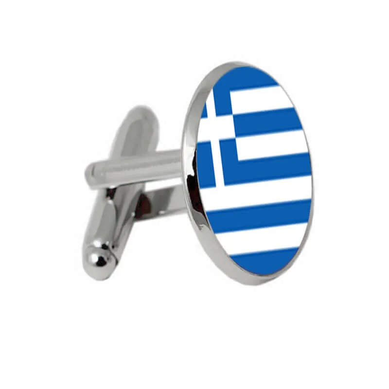 Soccer Team Hungary Greece Italy Jamaica Spain Swank Cufflinks