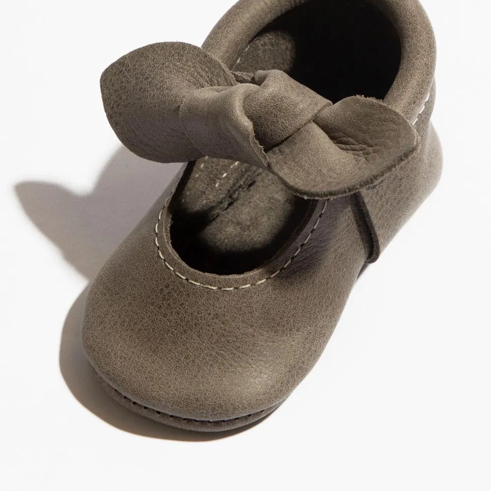 Timp Knotted Bow Baby Shoe