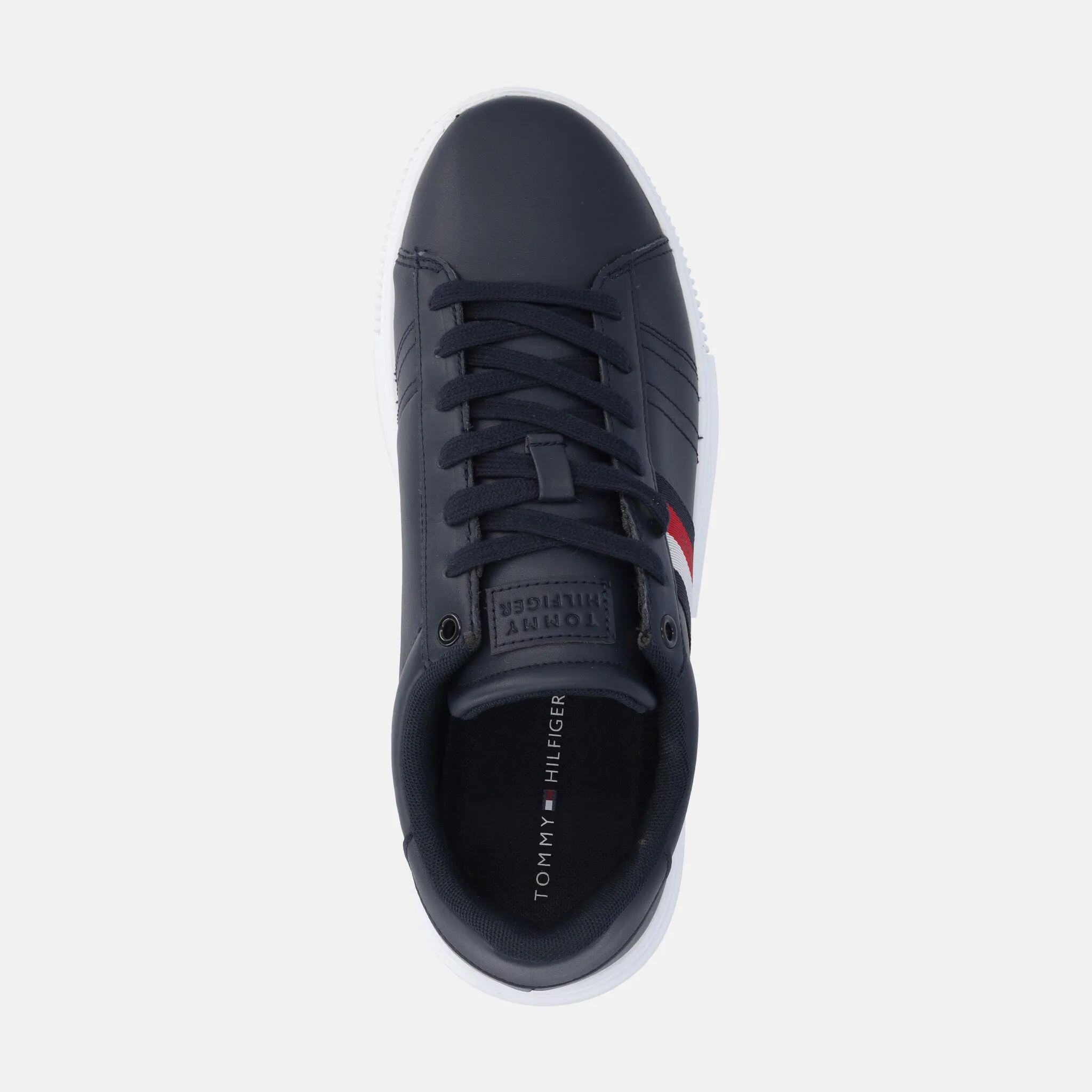 TOMMY HILFIGER SUPERCUP LEATHER