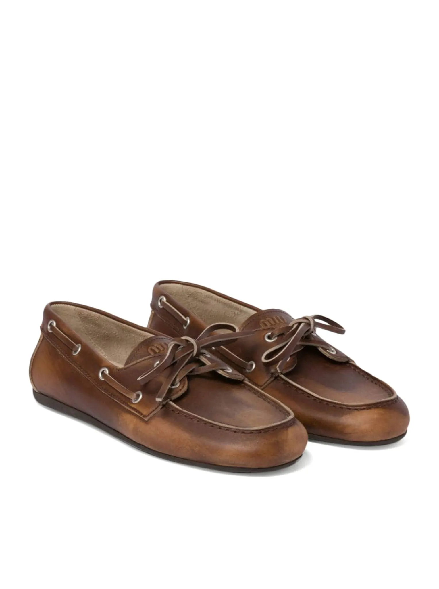 Unlined leather loafers