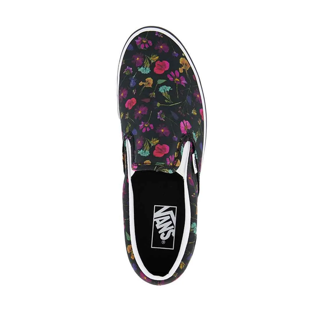 Vans - Unisex Classic Slip-On Pressed Floral Shoes (0XG88N8)