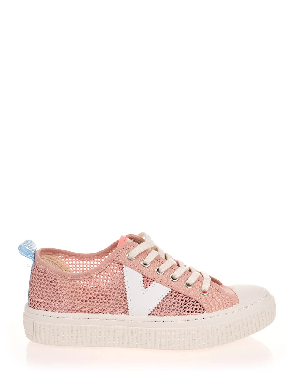 Victoria 176102 Re Edition Mesh Basketball Sneaker Rosa