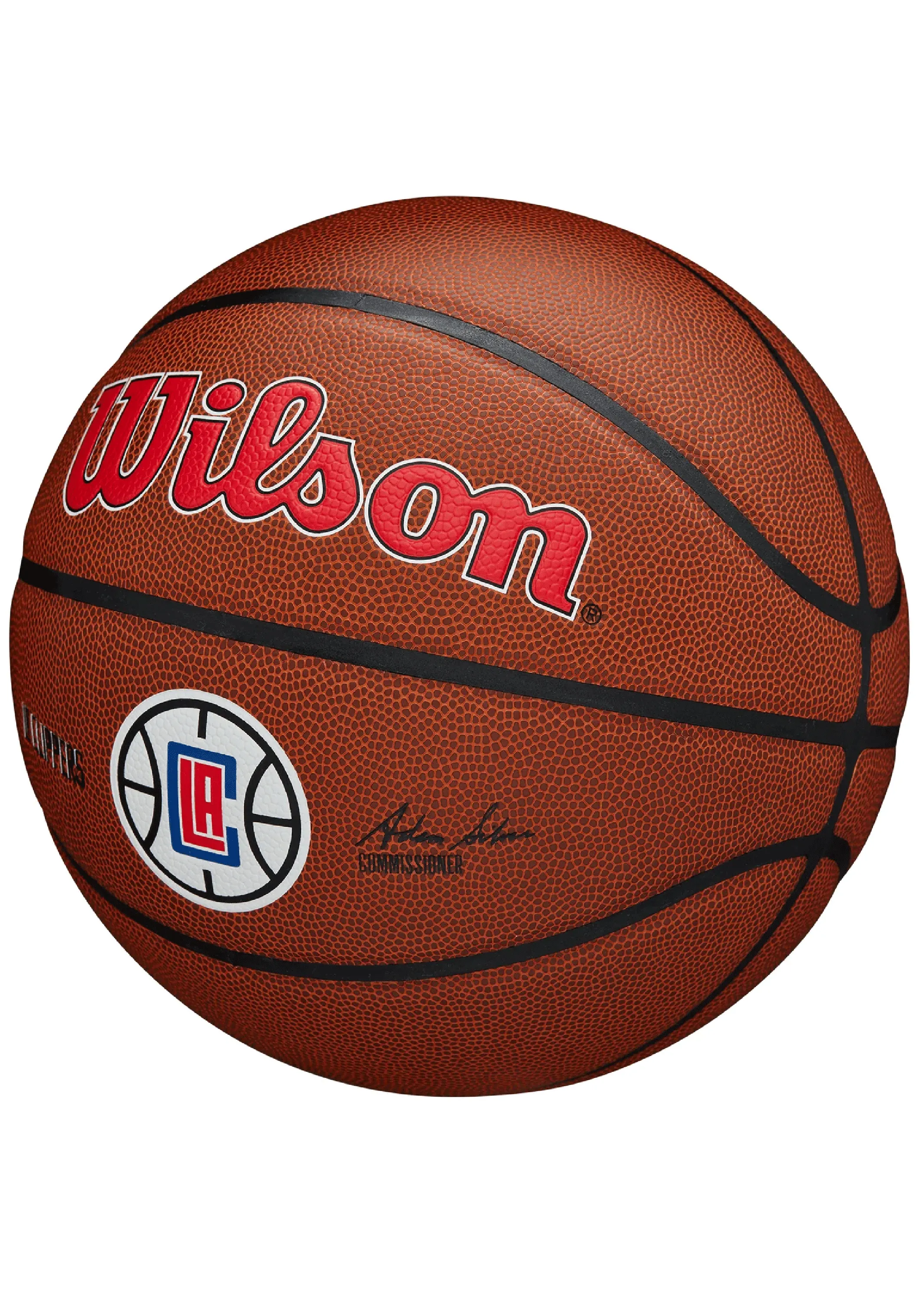 Wilson LA Clippers NBA Composite Leather Basketball Size 7 <BR> WTB3100LAC