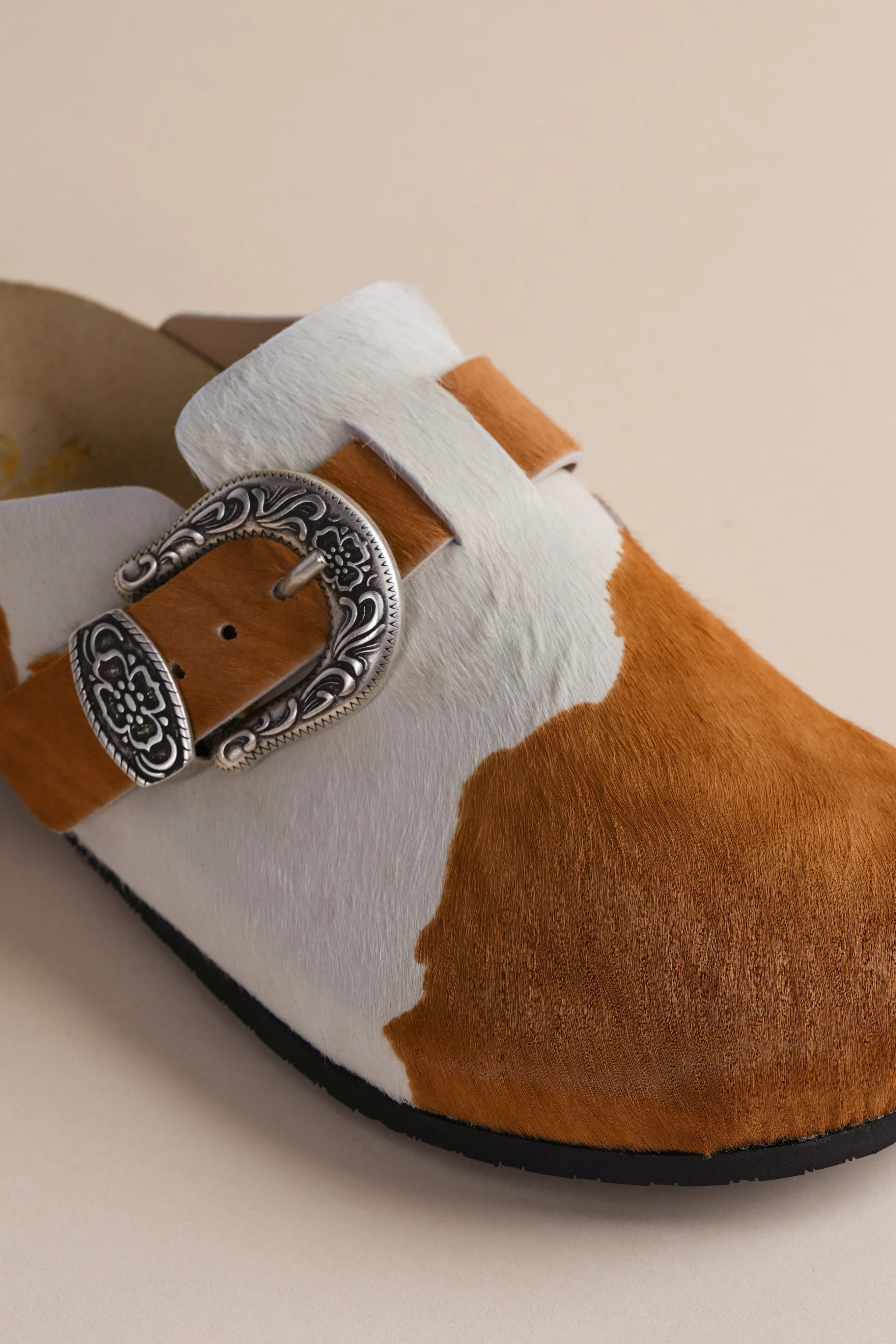 Women's Greg Shoe in Brown Cow