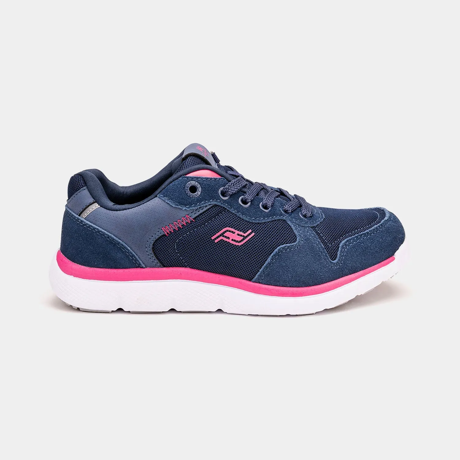 Women's Lightweight Cushioned Low Shoes with Rear Zipper Access