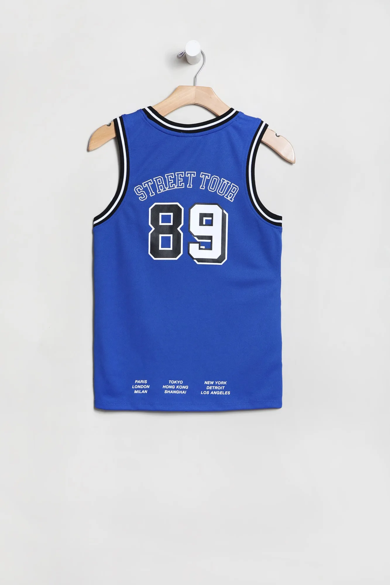 Youth Printed Basketball Jersey